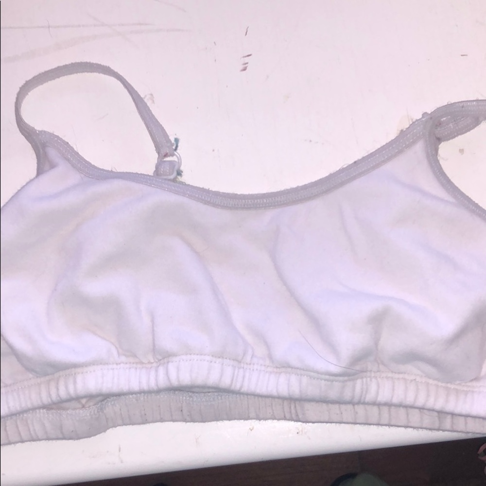 old navy little girls white bra